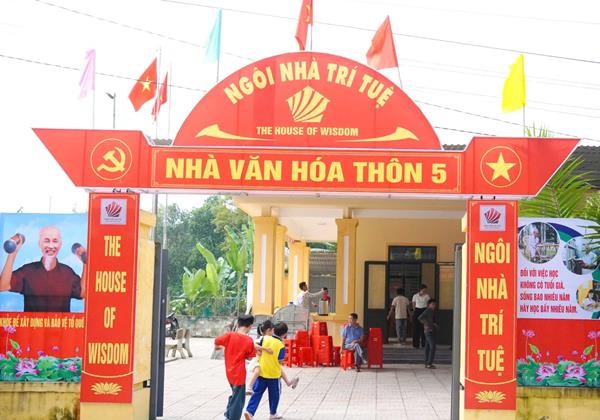 Thôn 5, xã Sơn Giang ra mắt ngôi nhà trí tuệ